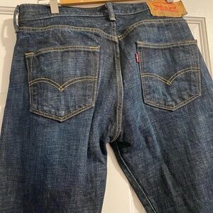 Levi's 501 Original - Men's Dark Blue Straight Jeans - 32x32